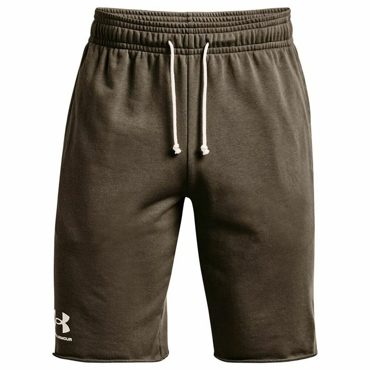 Pantalone per Adulti Under Armour  Rival Terry Uomo Oliva