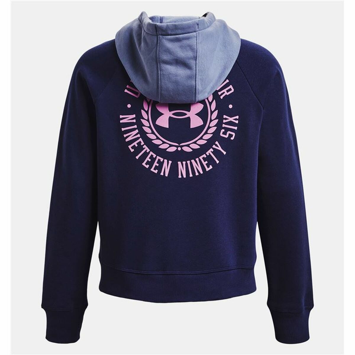 Felpa con Cappuccio Donna Under Armour Rival Fleece Blu Marino