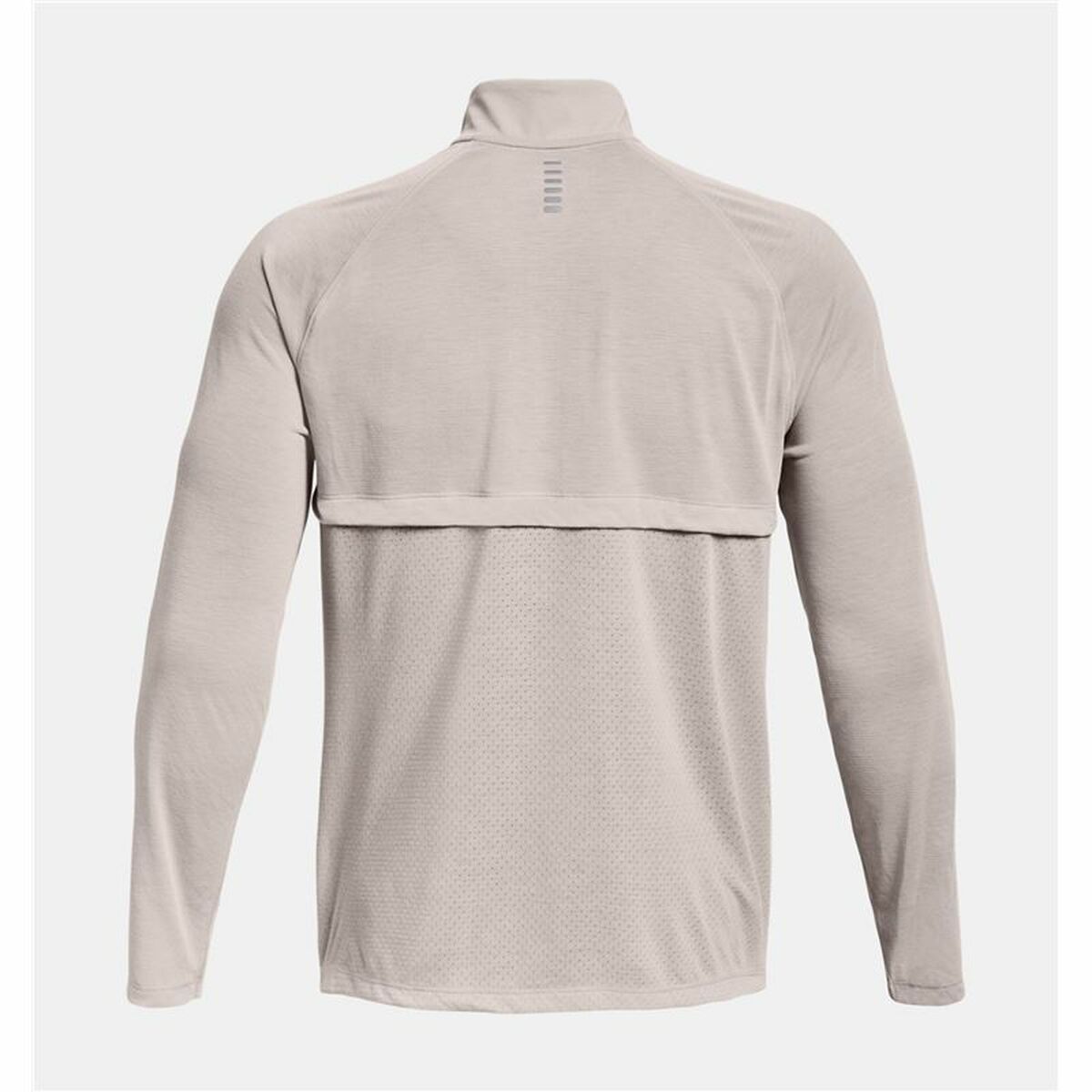 Maglia a Maniche Lunghe Uomo Under Armour Streaker Run Beige