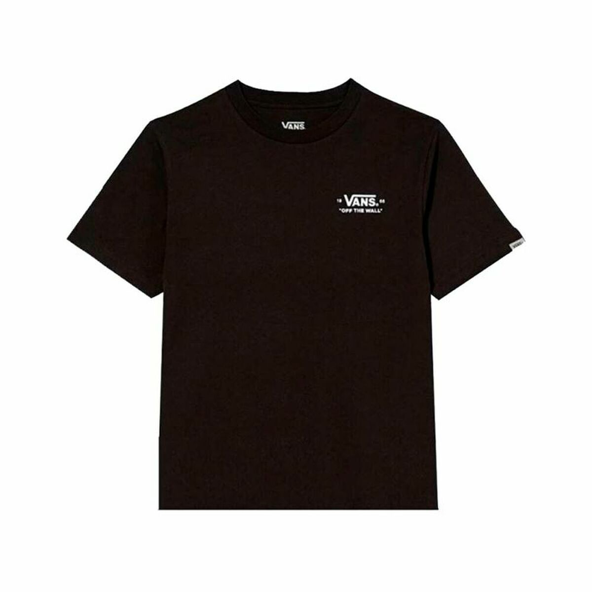 Maglia a Maniche Corte Uomo Vans Essentials-B Nero