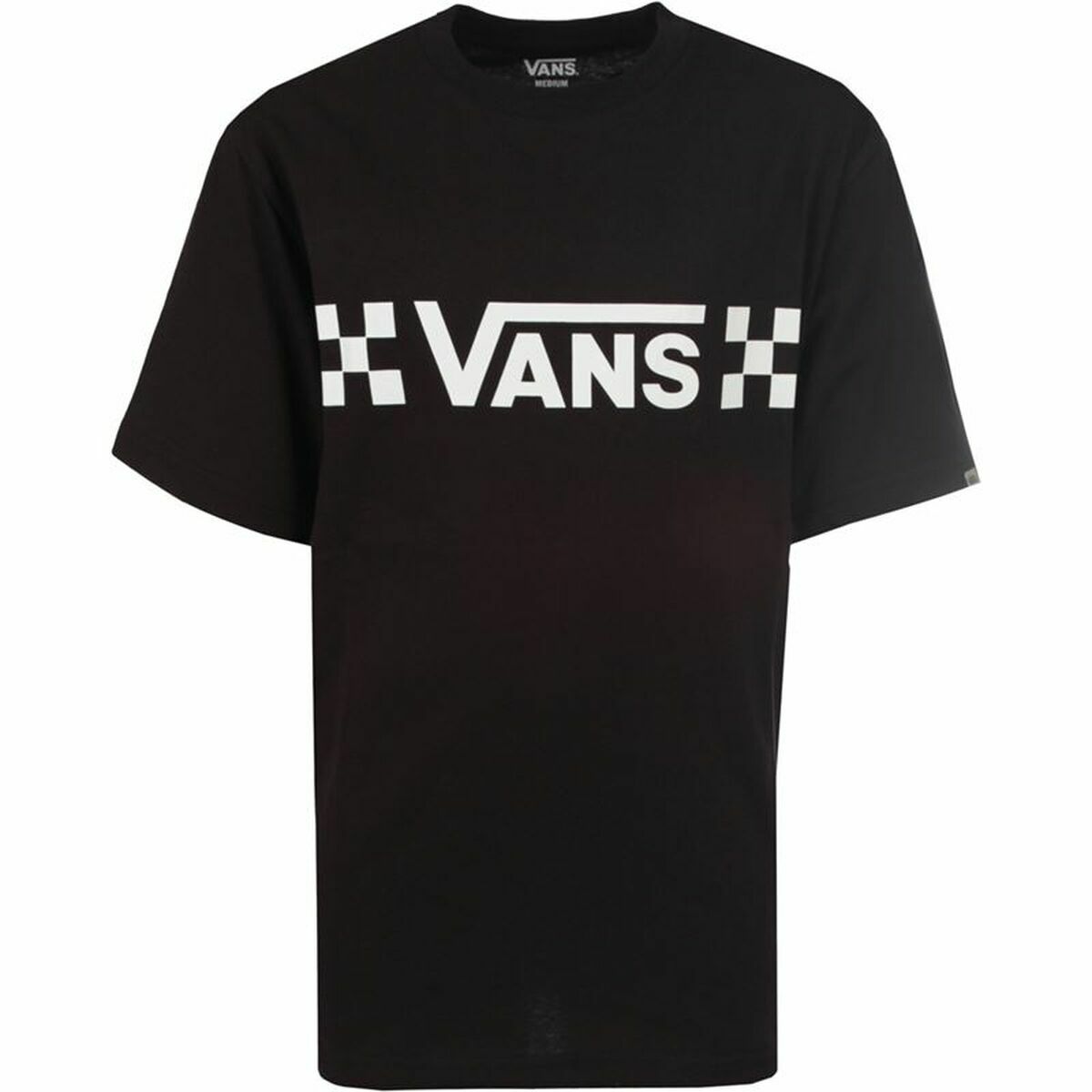 Maglia a Maniche Corte per Bambini Vans Drop V Che-B Nero