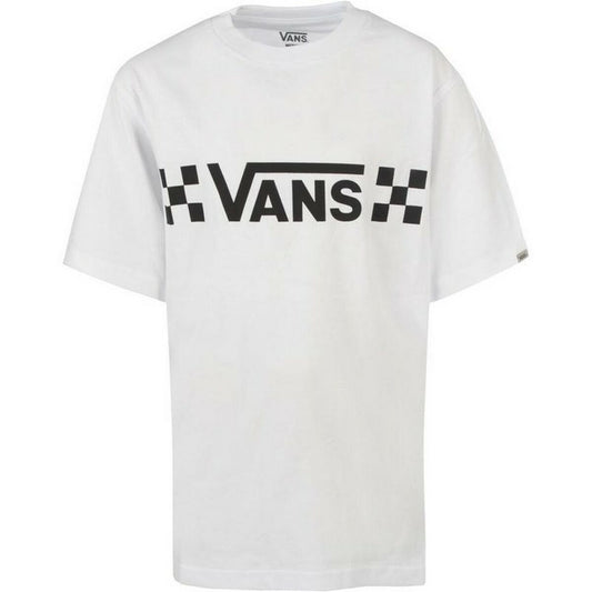 Maglia a Maniche Corte Bambino Vans V Che-B Bianco