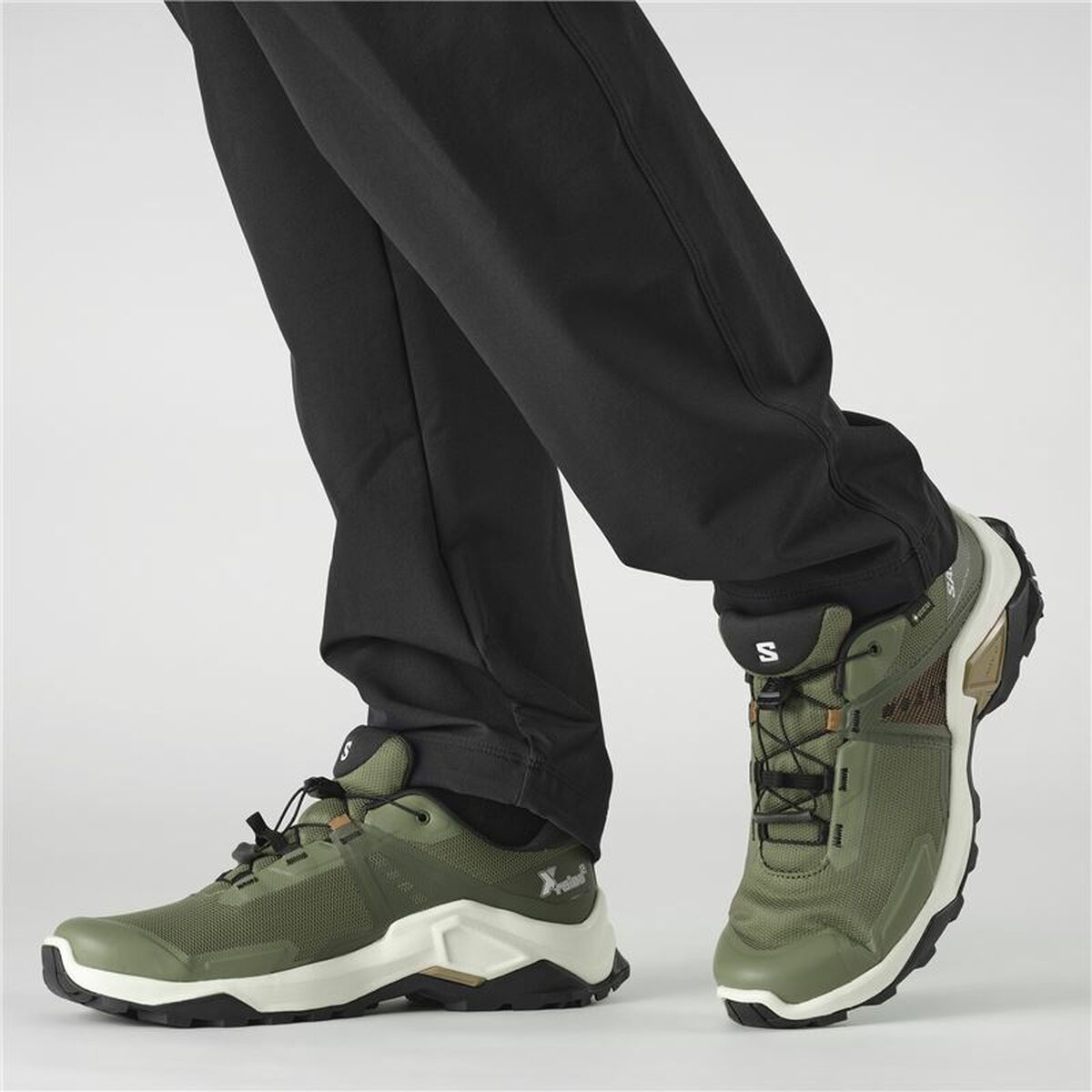 Scarpe da Running per Adulti Salomon X Raise 2 Gore-Tex Verde Uomo