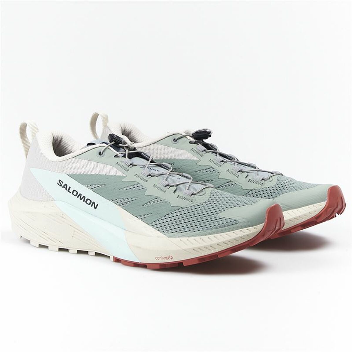 Scarpe Sportive Uomo Trail Salomon Sense Ride 5 Bianco Multicolore