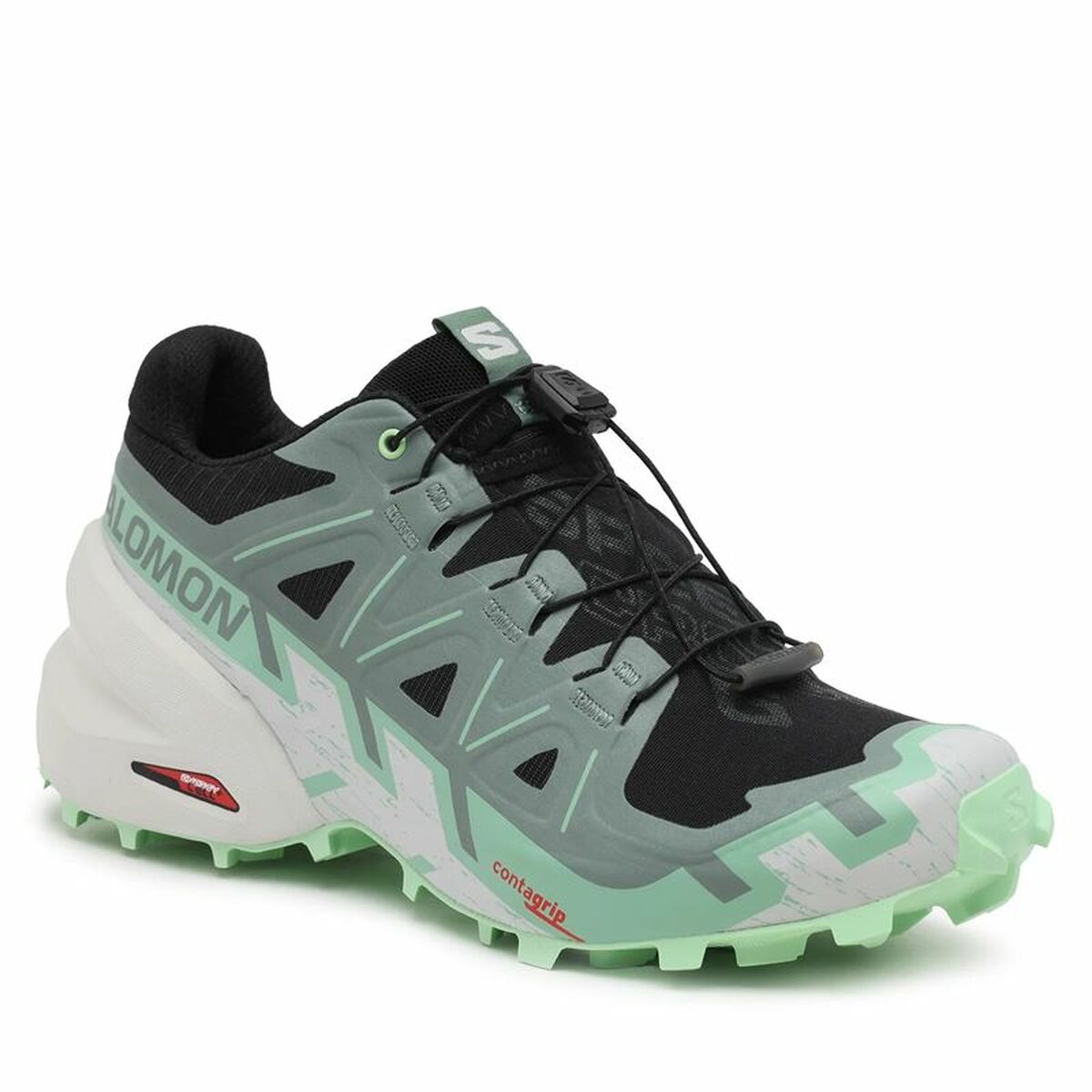 Scarpe Sportive da Donna Salomon Speedcross 6 Verde Nero