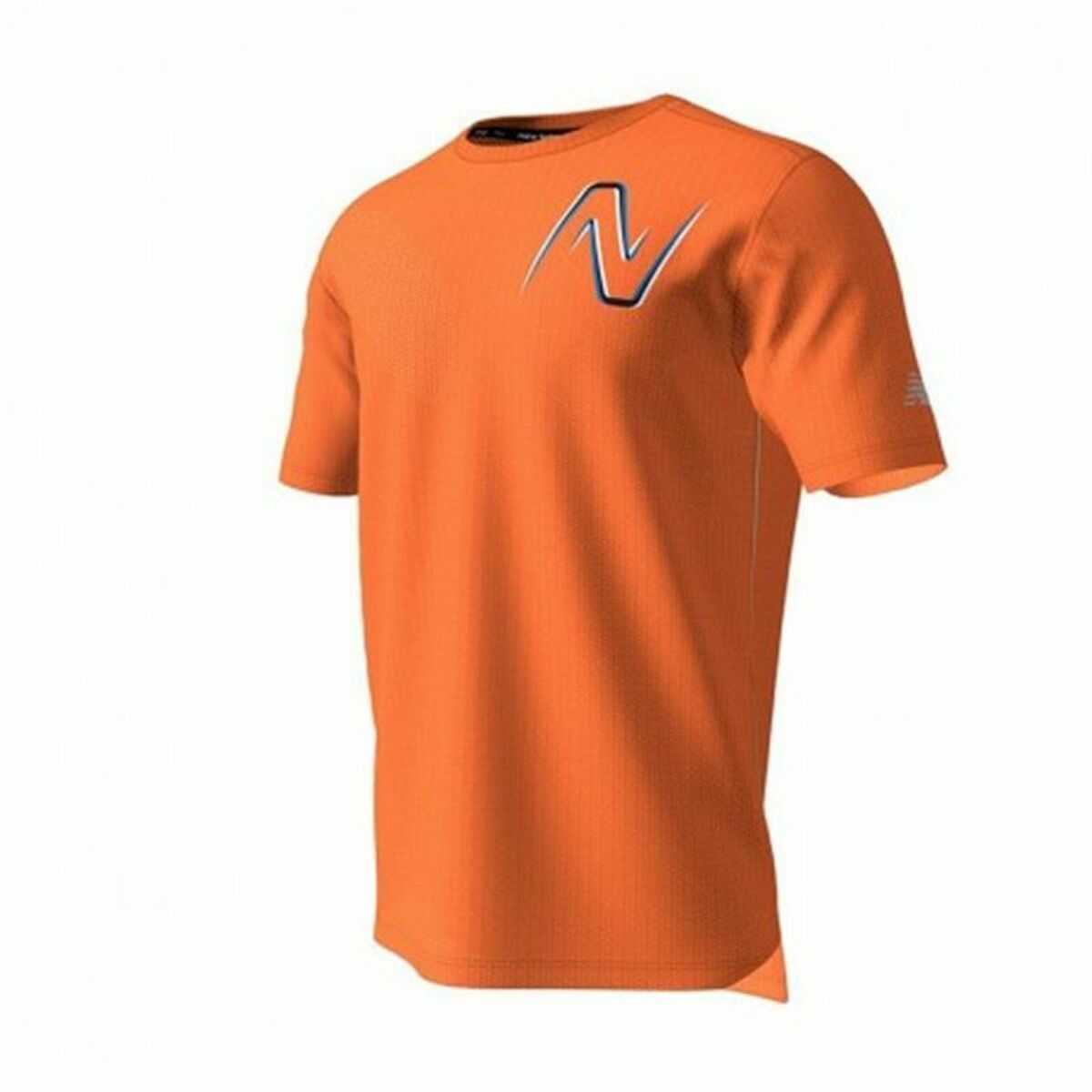 Maglia a Maniche Corte Uomo New Balance GR Impact Run Arancio