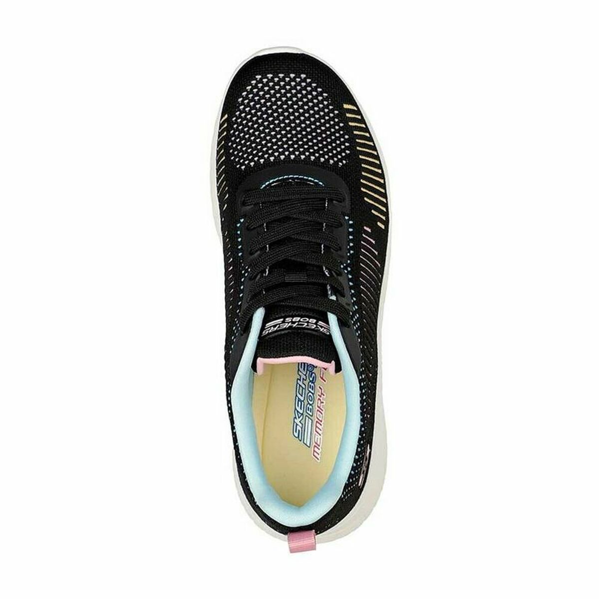 Scarpe Sportive da Donna Skechers Bobs Suad Nero Donna