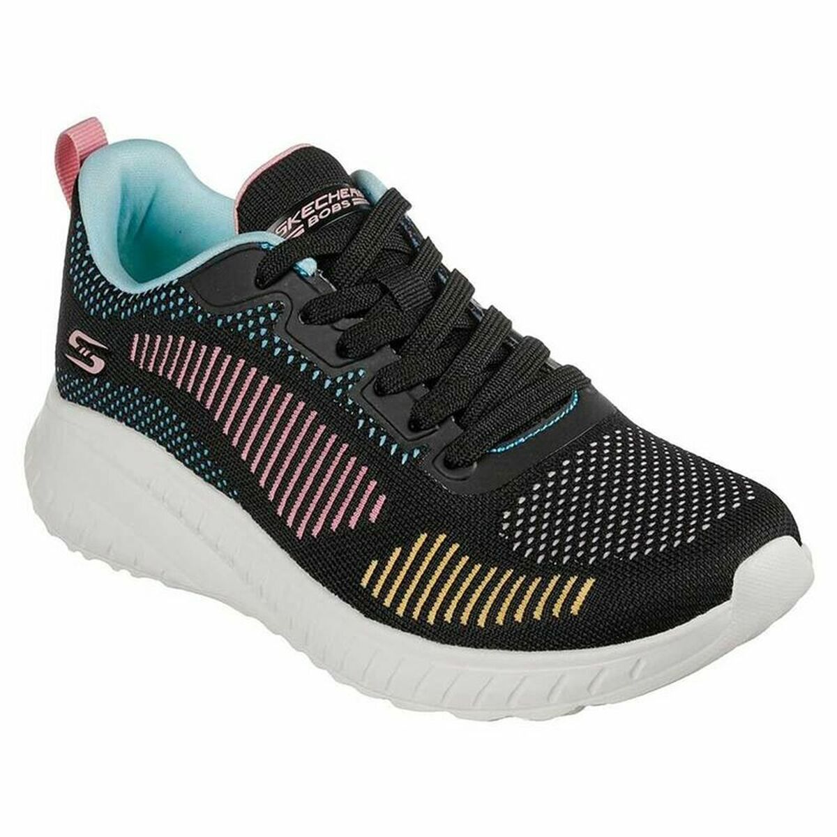 Scarpe Sportive da Donna Skechers Bobs Suad Nero Donna