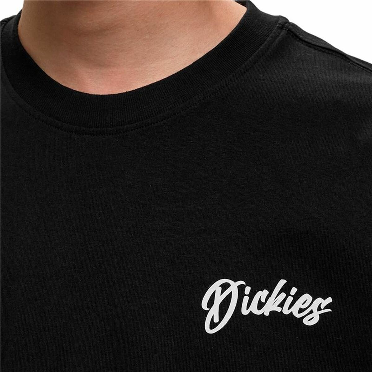 Maglia a Maniche Corte Uomo Dickies Dighton Nero