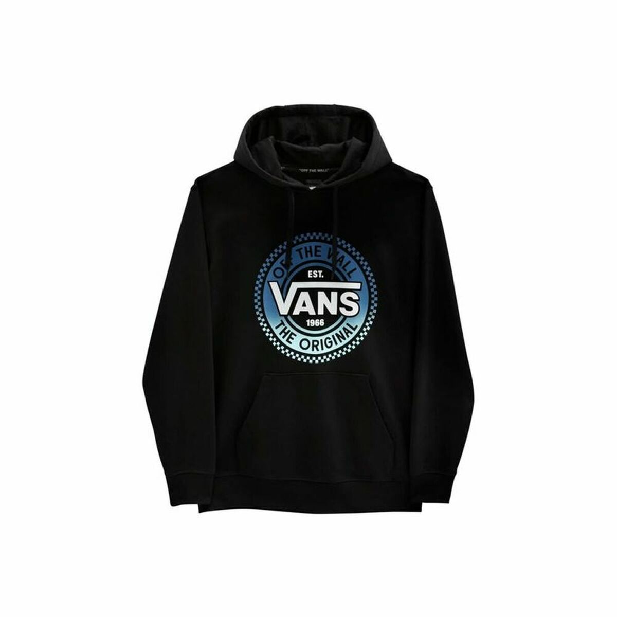 Felpa con Cappuccio Uomo Vans Big Chest Lock Up Nero