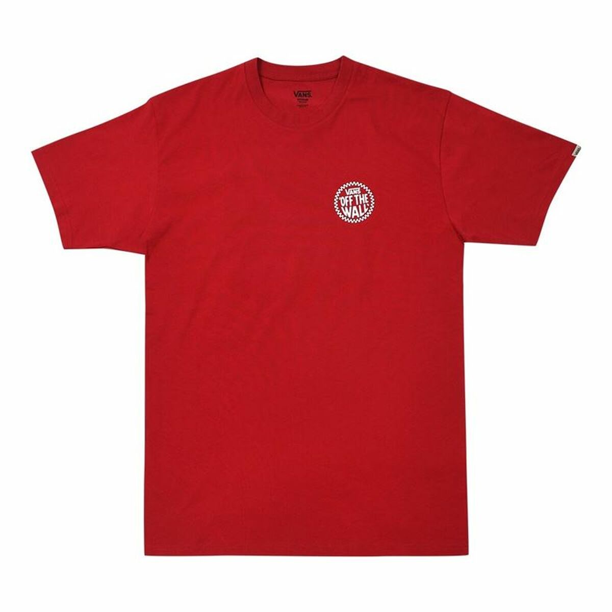 Maglia a Maniche Corte Uomo Vans Forever Rosso