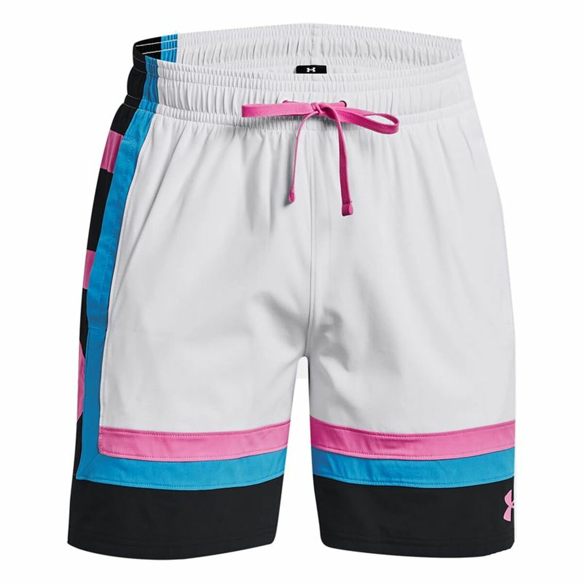 Pantaloncini da Pallacanestro da Uomo Under Armour Baselin  Bianco