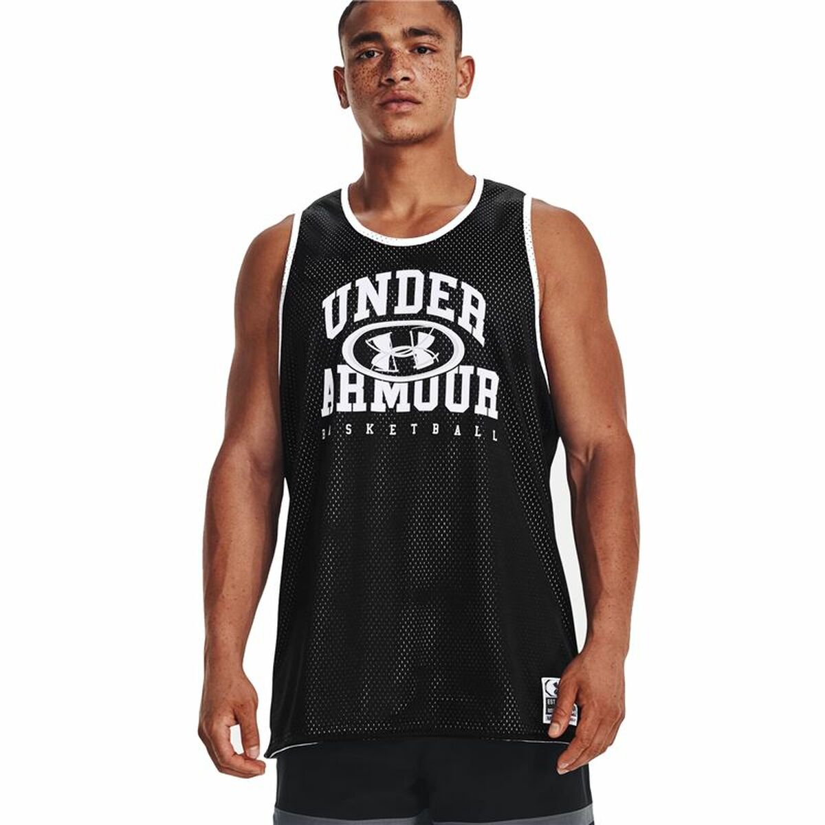 Maglia da basket Under Armour Baseline Nero