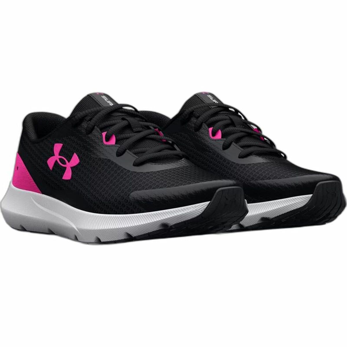 Scarpe da Running per Adulti Under Armour Surge 3 Nero