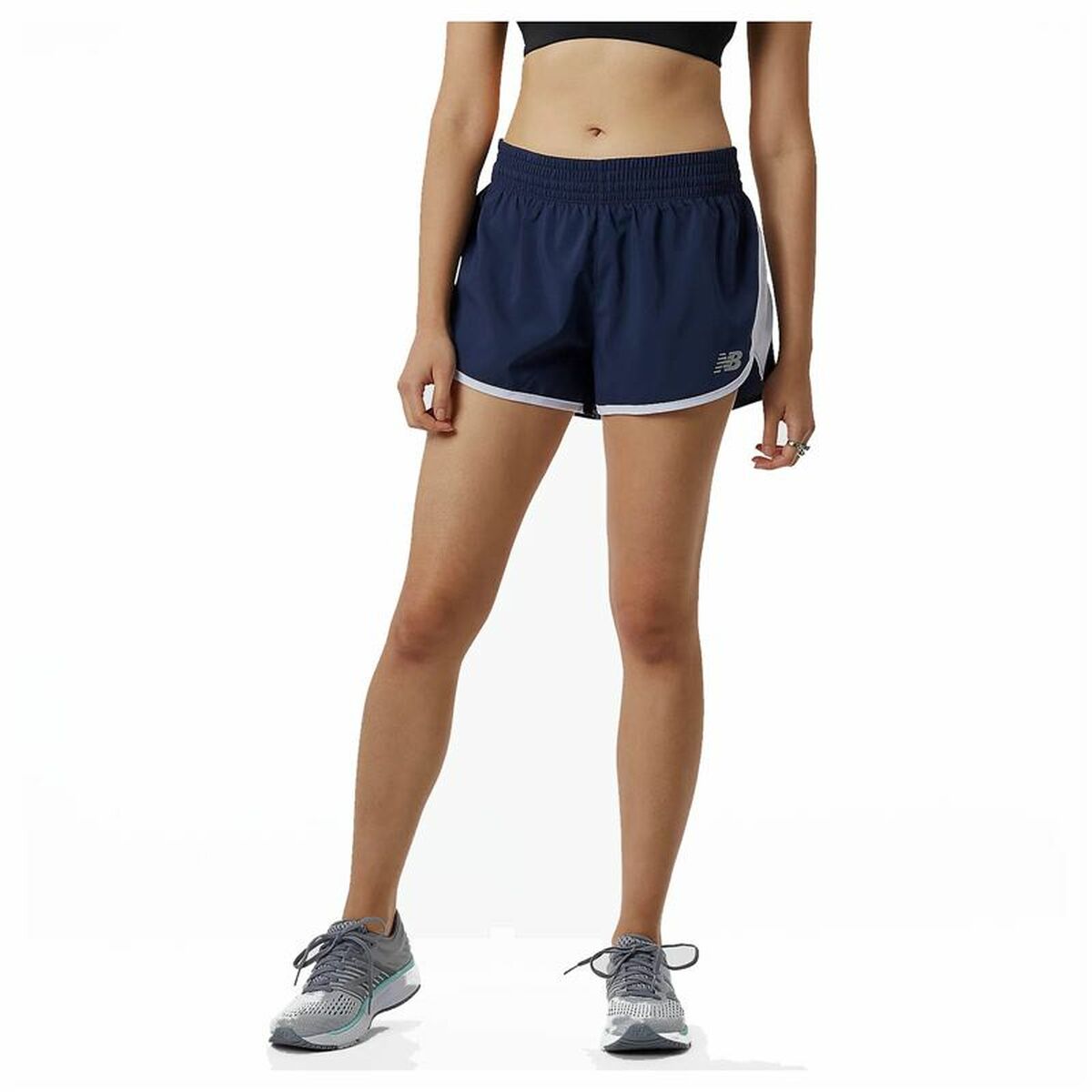 Pantaloncini Sportivi da Donna New Balance Accelerate 2.5 Nero