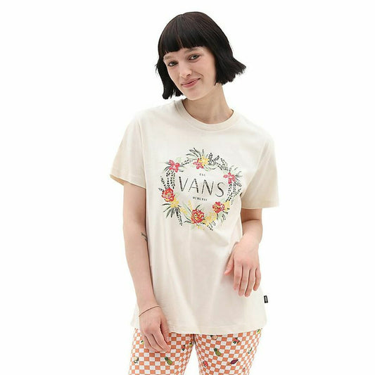 Maglia a Maniche Corte Donna Vans Wreath Of Flowers Bff Tee-B