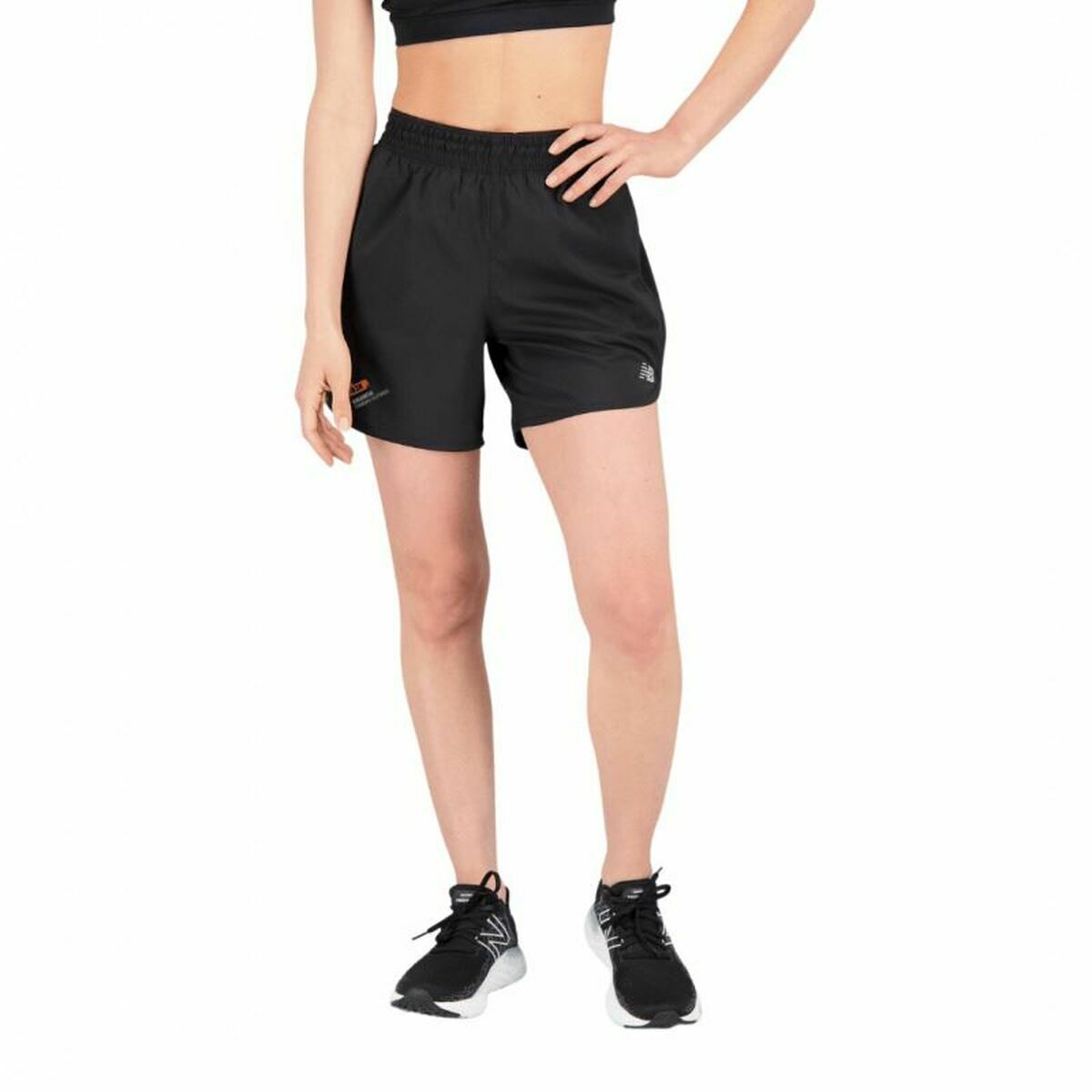 Pantaloncini Sportivi da Donna New Balance Accelerate 5 Nero