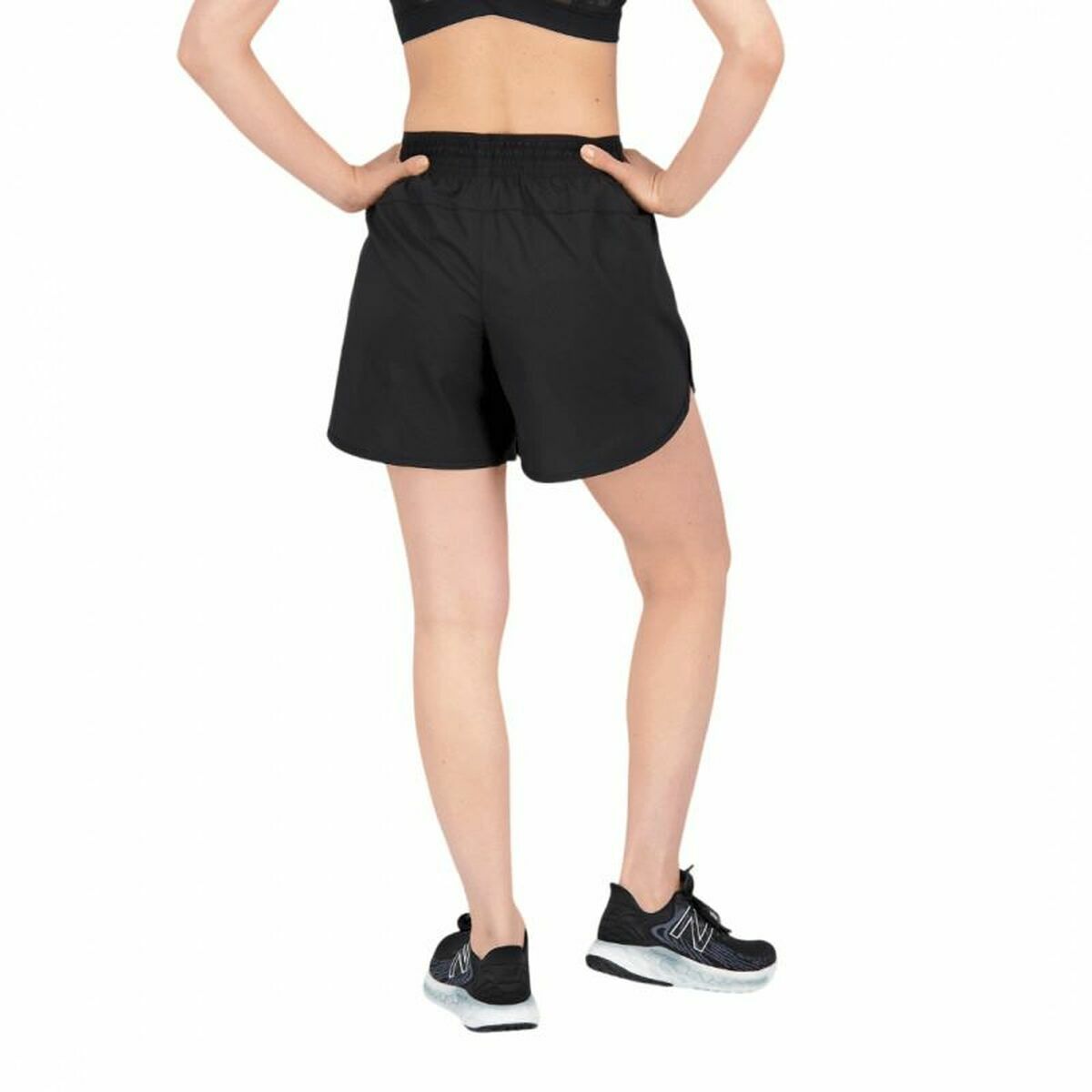 Pantaloncini Sportivi da Donna New Balance Accelerate 5 Nero