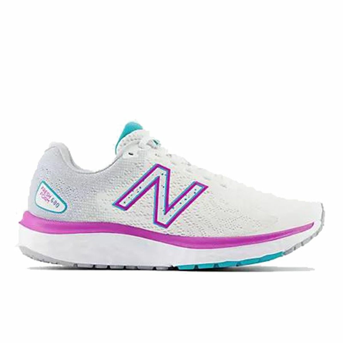 Scarpe da Running per Adulti New Balance Fresh Foam 680v7 Donna Bianco