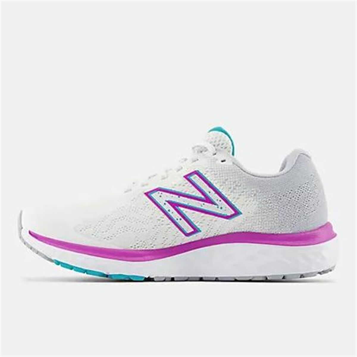 Scarpe da Running per Adulti New Balance Fresh Foam 680v7 Donna Bianco