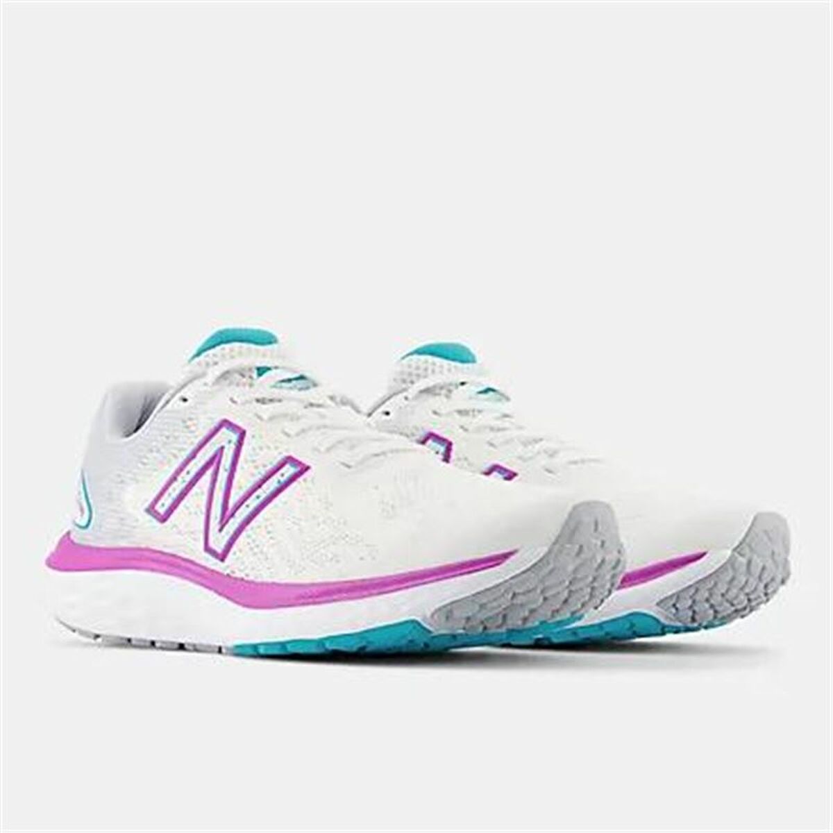 Scarpe da Running per Adulti New Balance Fresh Foam 680v7 Donna Bianco