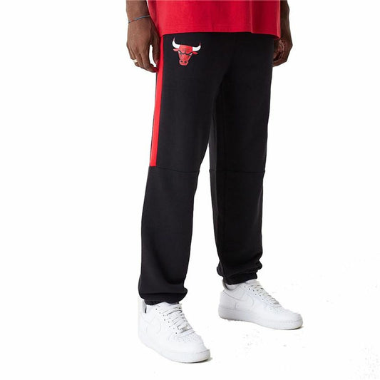 Pantalone per Adulti New Era NBA Colour Block Chicago Bulls Nero Uomo