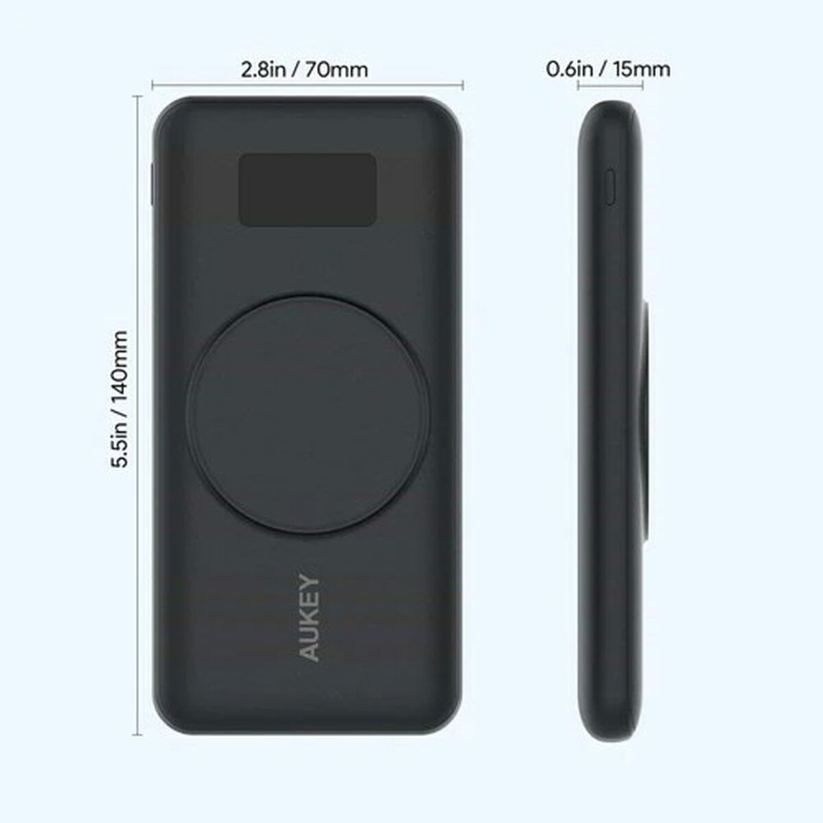 Powerbank Aukey PB-WL02i Nero 10000 mAh