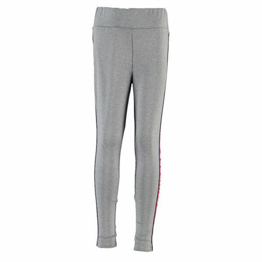 Leggings Sportivi per Bambini Converse Wordmark Taping Grigio scuro