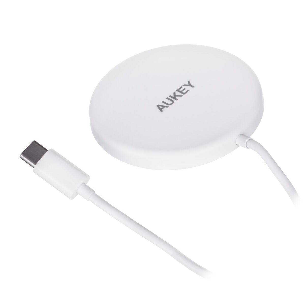 Caricabatterie Senza Fili Aukey Aircore Bianco