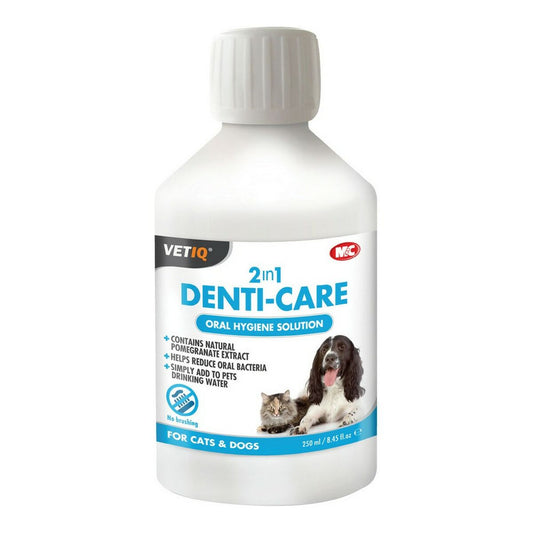 Liquido detergente Planet Line 2 in 1 Protezione della bocca Gatti Cane 250 ml (250 ml)