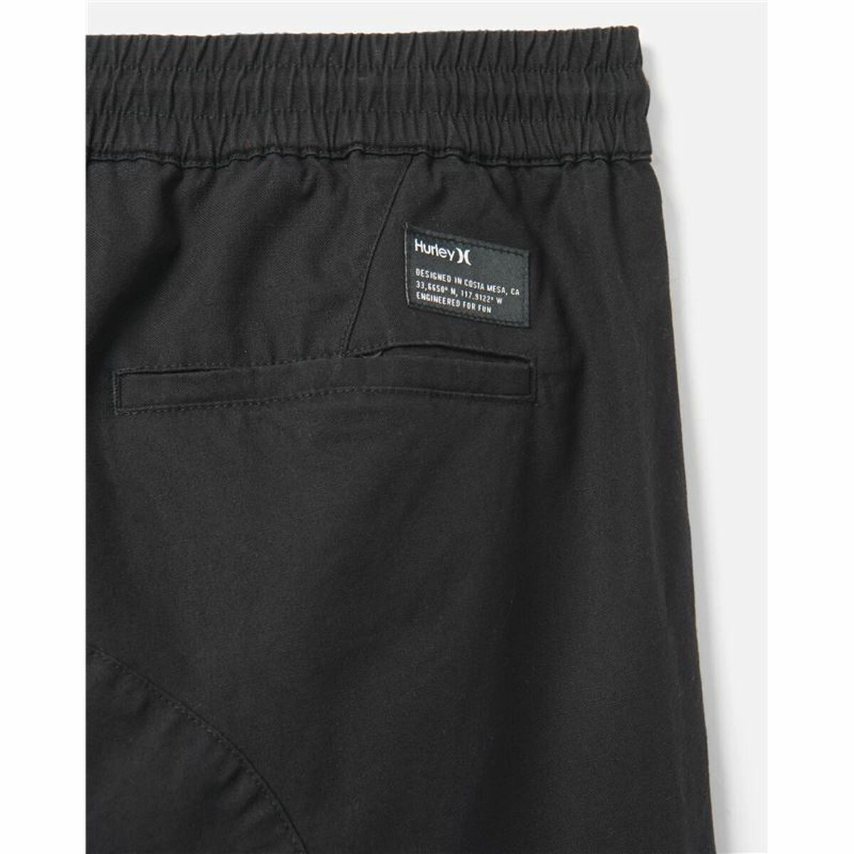 Pantalone Lungo Sportivo Hurley Cruiser Cargo Nero Uomo