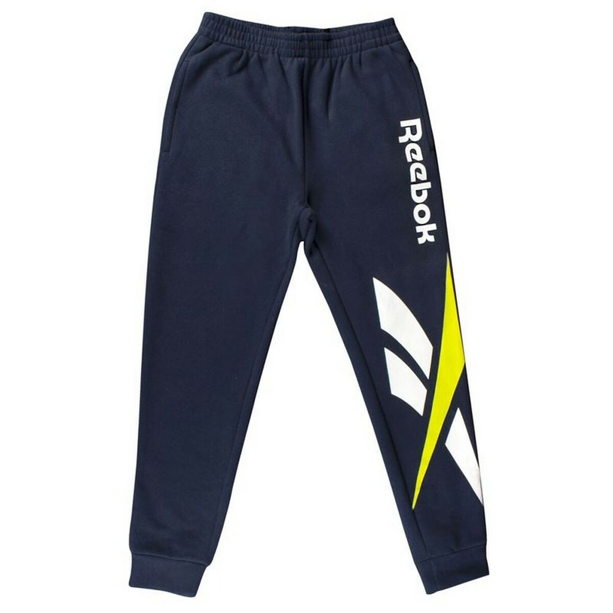 Pantalone Lungo Sportivo Reebok Big Intl Uomo Blu Marino