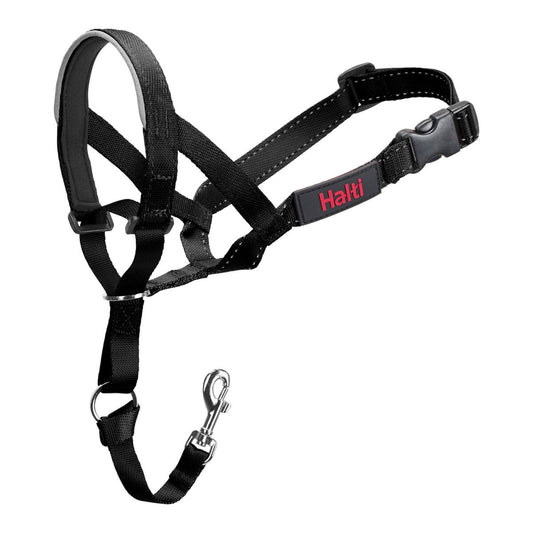 Collari da addestramento per cani Company of Animals Halti Nero Museruola (35-48 cm)