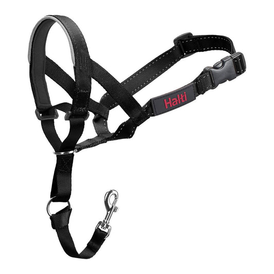 Collari da addestramento per cani Company of Animals Halti Nero Museruola (51-73 cm)