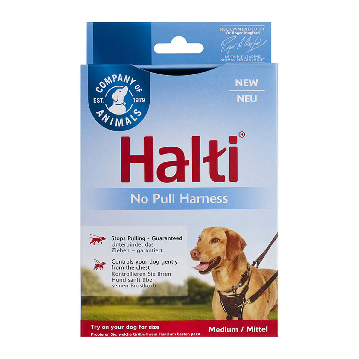 Imbracatura per Cani Company of Animals Halti Taglia M (34-56 cm)