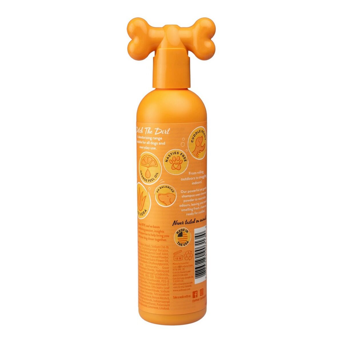 Shampoo Pet Head Ditch the Dirt Arancio (300 ml)