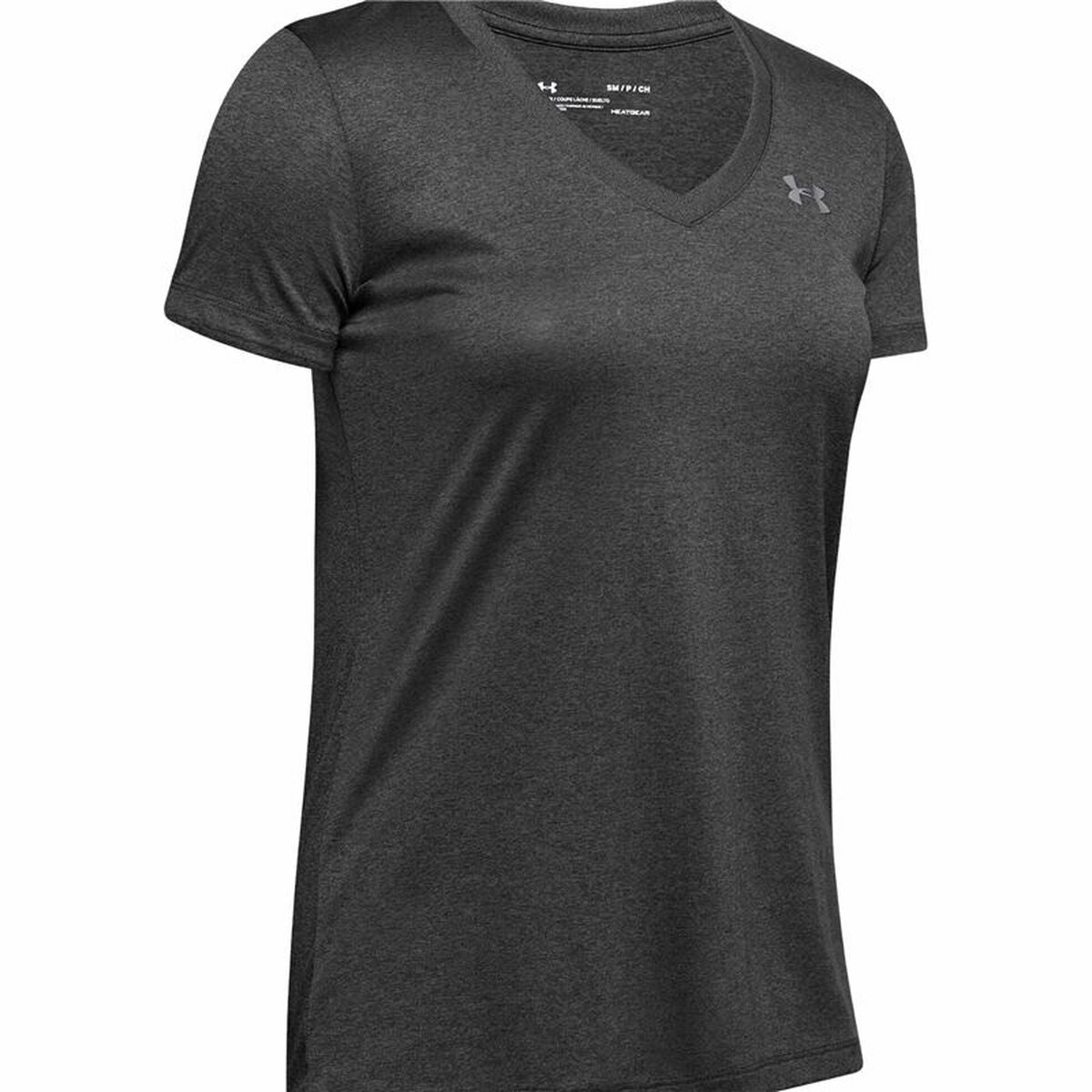 Maglia a Maniche Corte Donna Under Armour Tech SSV Grigio