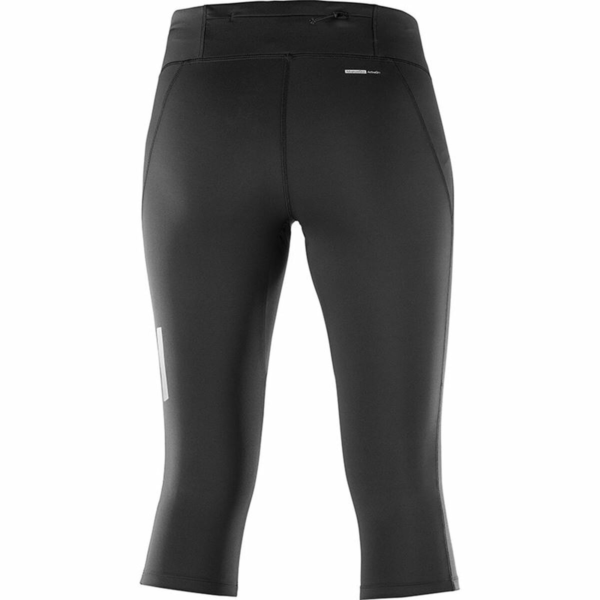 Leggings Sportivo da Donna Salomon Agile Mid Tight Nero