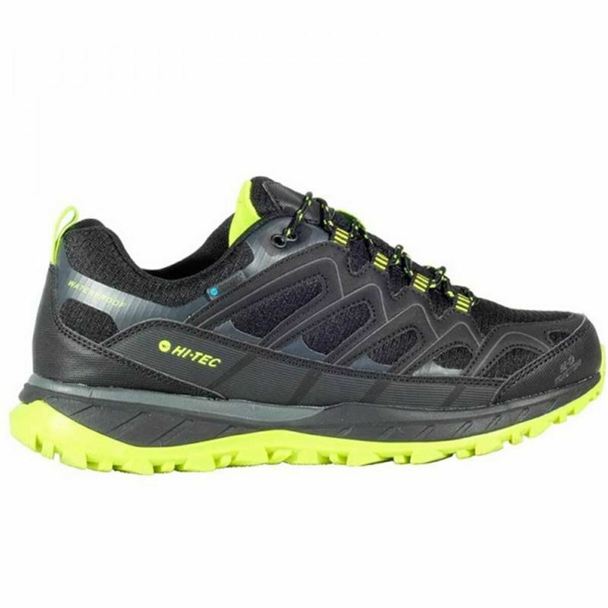 Scarpe Sportive Hi-Tec Lander Low Waterproof Montagna Nero