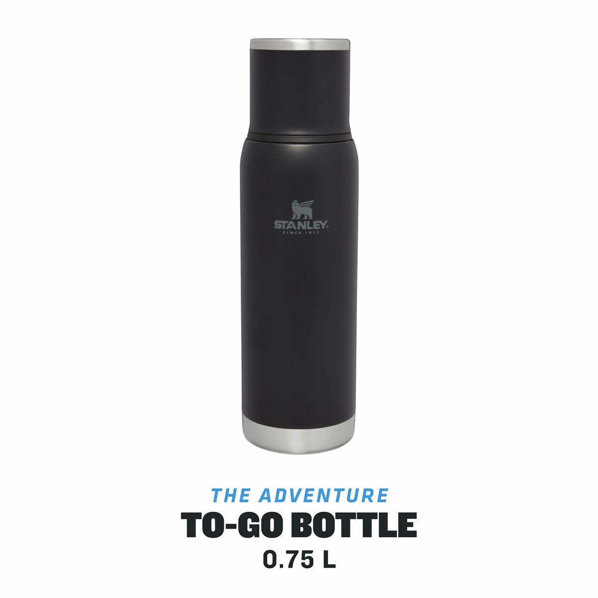 Thermos Stanley The Adventure 750 ml Nero Acciaio inossidabile