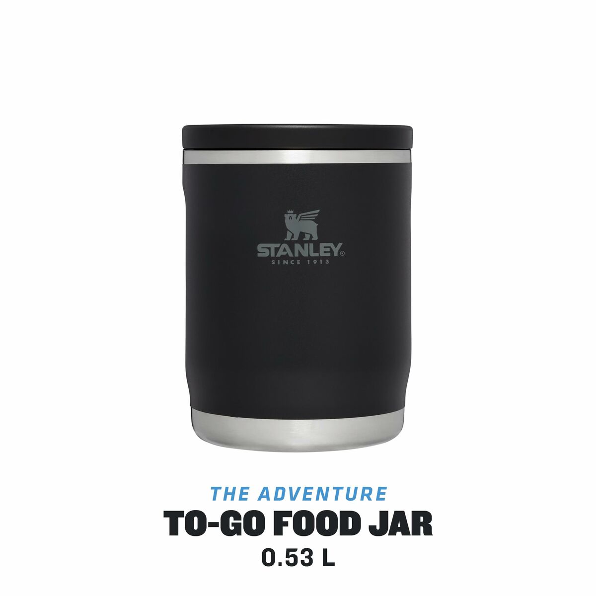 Thermos Stanley The Adventure 350 ml Nero Acciaio inossidabile