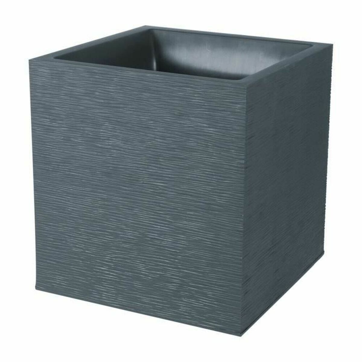 Vaso EDA Quadrato Grigio scuro (39 x 39 x 43 cm)