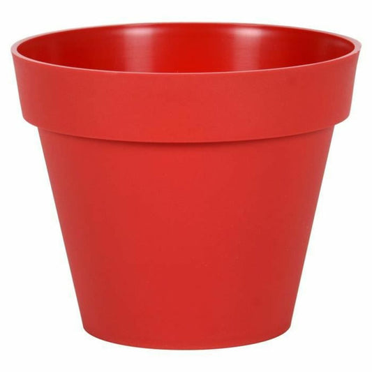 Vaso EDA Tuscan  Rosso polipropilene Rotonda Ø 30 x 26 cm