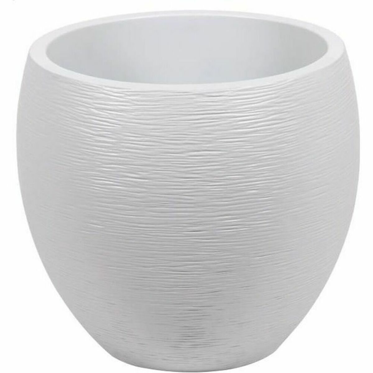 Vaso EDA Graphit Rotondo Bianco Ø 50 cm