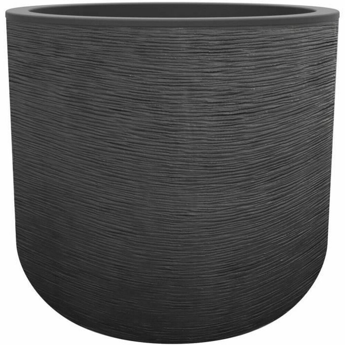 Vaso EDA Grigio Plastica Rotonda Ø 40 cm