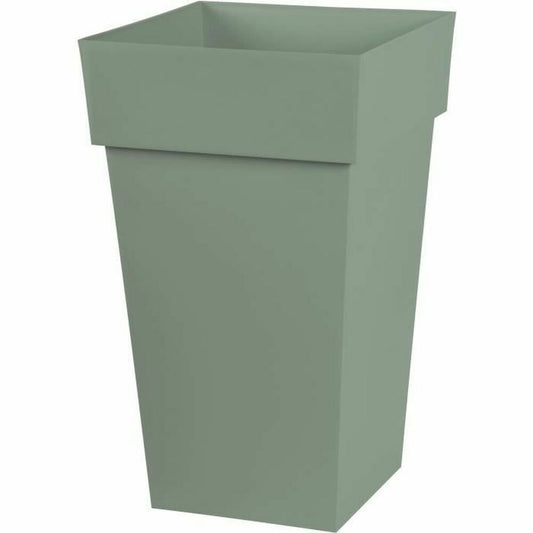 Vaso EDA Tuscany Verde Plastica Quadrato 39 x 39 x 65 cm