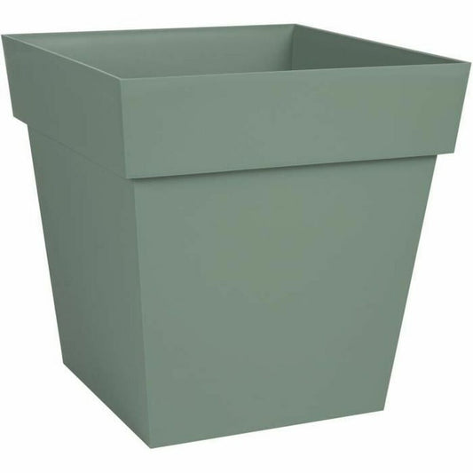 Vaso EDA Tuscany Verde Plastica Quadrato 32 x 32 x 32 cm