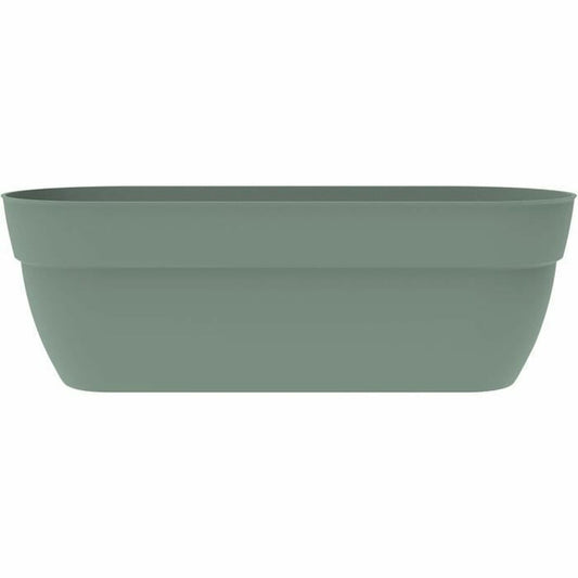 Vaso EDA Verde Ø 30 cm Plastica Ovale Moderno