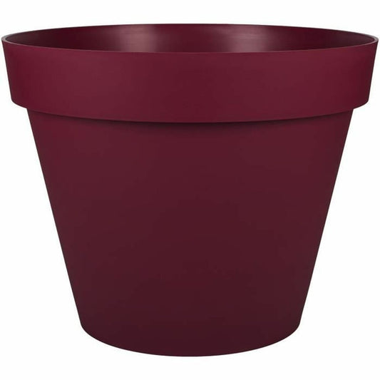 Vaso Ecolux Rosso Scuro Ø 60 cm Plastica Rotondo Moderno