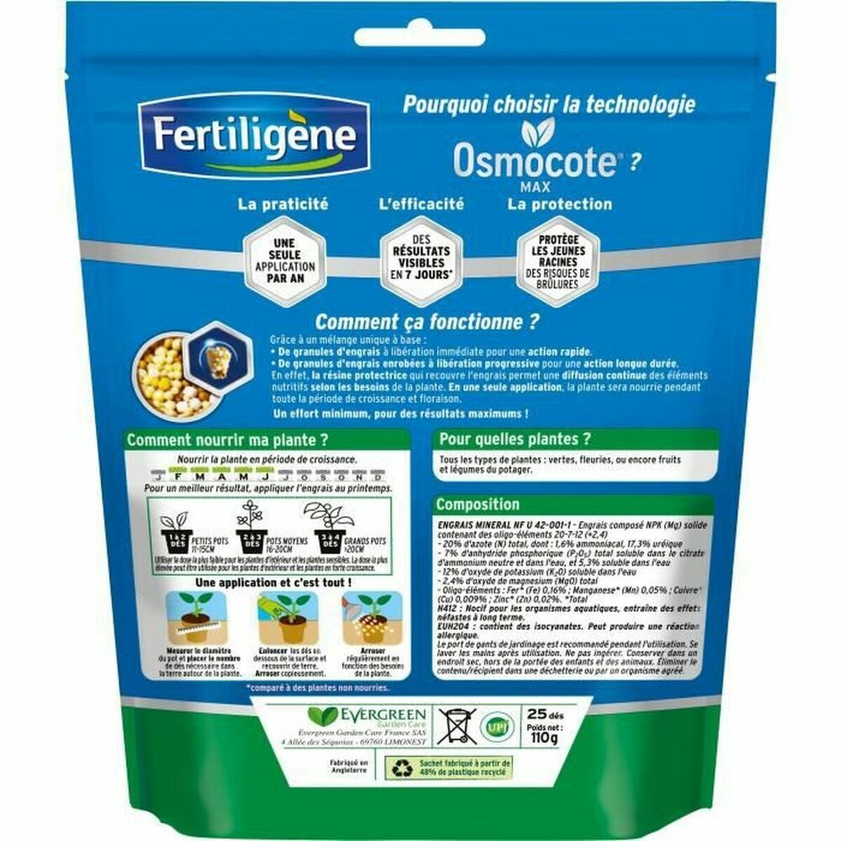 Fertilizzante per piante Fertiligène